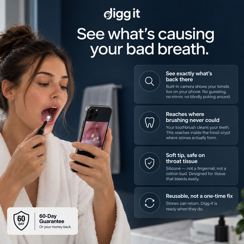 Digg it - Camera Tonsil Stone Remover