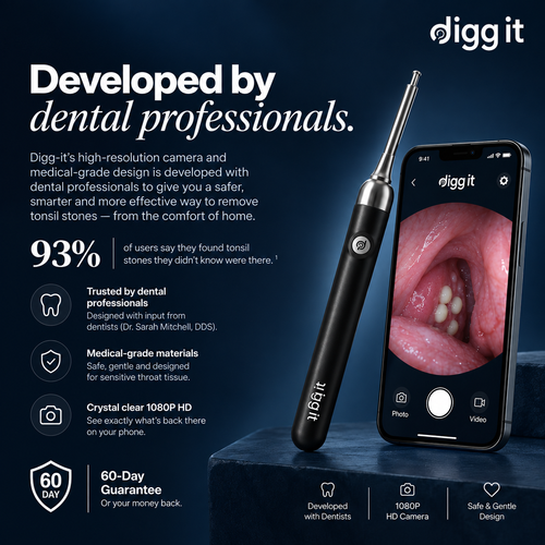 Digg it - Camera Tonsil Stone Remover